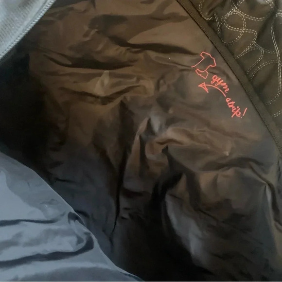 Lululemon Black Dance Floss  Travel Messenger Bag - Picture 2 of 8